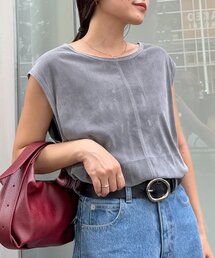 CIAOPANIC TYPY | シアーフロッキーカラーフレンチトップス(Tシャツ/カットソー)