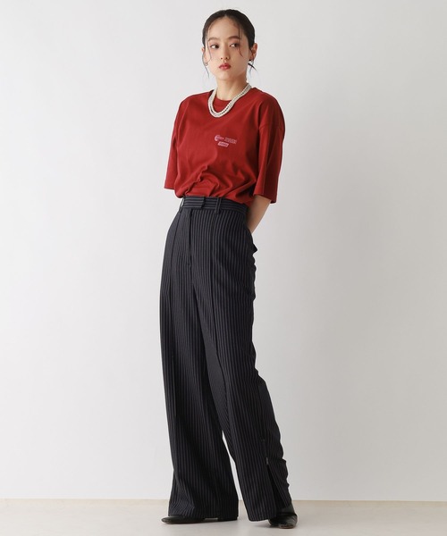 RAGEBLUE（レイジブルー）の「TRサイドZIPストレートスラックス（スラックス・レディース・その他19/ネイビー・FREE）」の8枚目の写真