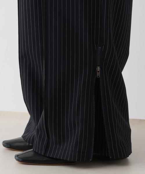 RAGEBLUE（レイジブルー）の「TRサイドZIPストレートスラックス（スラックス・レディース・その他19/ネイビー・FREE）」の15枚目の写真