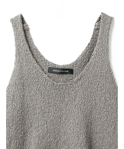 mizuiro ind リリーヤーンベスト（ベスト）｜mizuiroind（ミズイロ