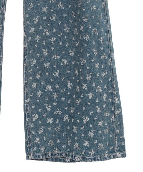 earth music&ecology（アースミュージックアンドエコロジー）の「タックホックデニムパンツ（デニムパンツ・レディース・ブラック/その他14/ライトインディゴブルー・S/M）」の20枚目の写真