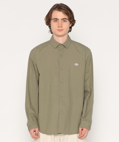 MEN'S COTTON TYPEWRITER WRINKLED SHIRT（シャツ/ブラウス）｜DANTON
