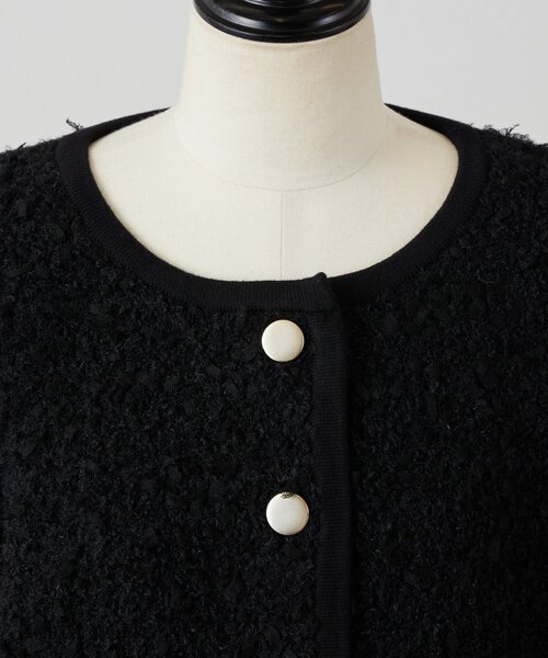 セール】ニットチュールジャケット（カーディガン/ボレロ）｜BEARDSLEY