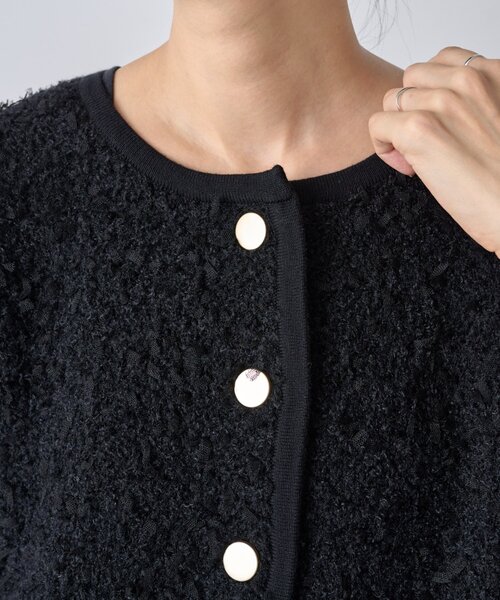 セール】ニットチュールジャケット（カーディガン/ボレロ）｜BEARDSLEY