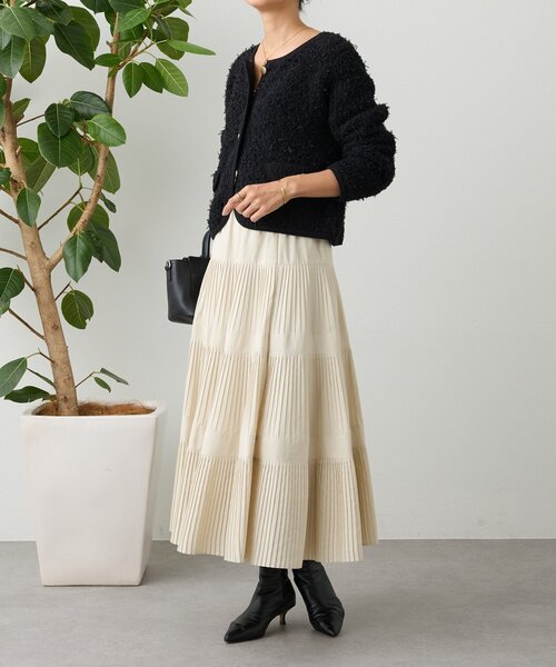 セール】ニットチュールジャケット（カーディガン/ボレロ）｜BEARDSLEY