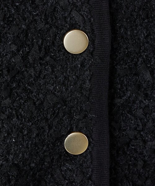 セール】ニットチュールジャケット（カーディガン/ボレロ）｜BEARDSLEY