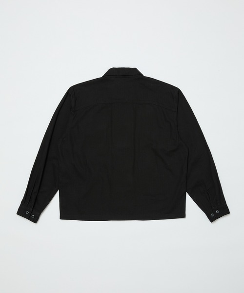 BAL（バル）の「CREW HERRINGBONE OVER SHIRT（その他アウター・メンズ・アイボリー/ブラック/カーキ・3/2/1）」の13枚目の写真