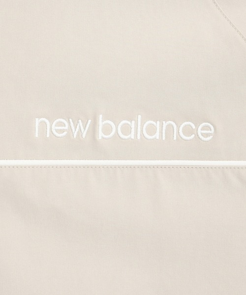 NEW BALANCE（ニューバランス）の「ウーブントラックジャケット 裏メッシュ（ジャージ・メンズ・グレイッシュベージュ/ネイビー/ブラック・LARGE/X-LARGE/XX-LARGE/SMALL/MEDIUM）」の9枚目の写真