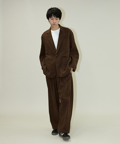 セール】CORDUROY TAILORED JACKET/コーデュロイテーラードジャケット