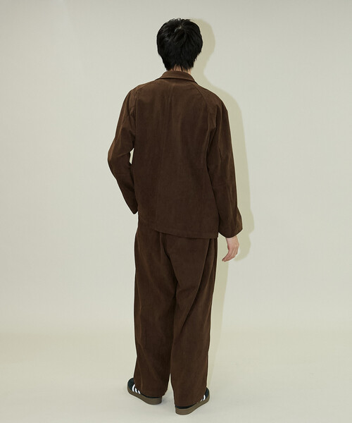 UMBRO（アンブロ）の「CORDUROY TAILORED JACKET/コーデュロイテーラードジャケット/UMBRO別注(限定展開)（テーラードジャケット・メンズ・ブラック/ブラウン・MEDIUM/LARGE）」の10枚目の写真