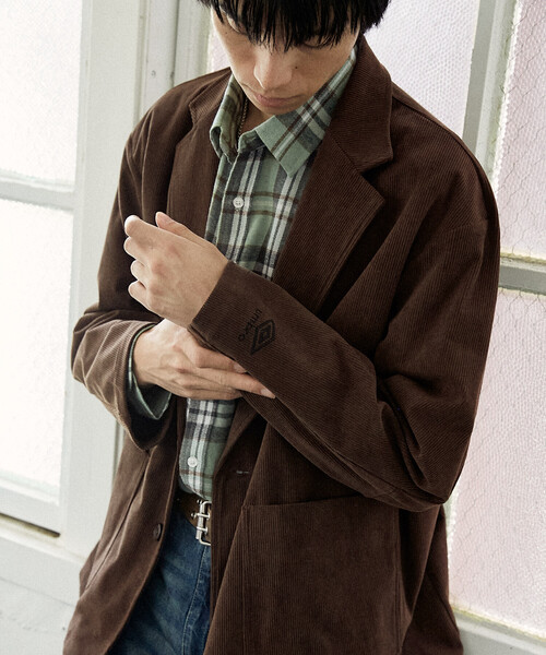 セール】CORDUROY TAILORED JACKET/コーデュロイテーラードジャケット