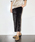 SIMONE WILDiV[lChj́uSIMONE WILD STUD VELVET LOW-WAIST LONG XJ[giXJ[gjvbubN