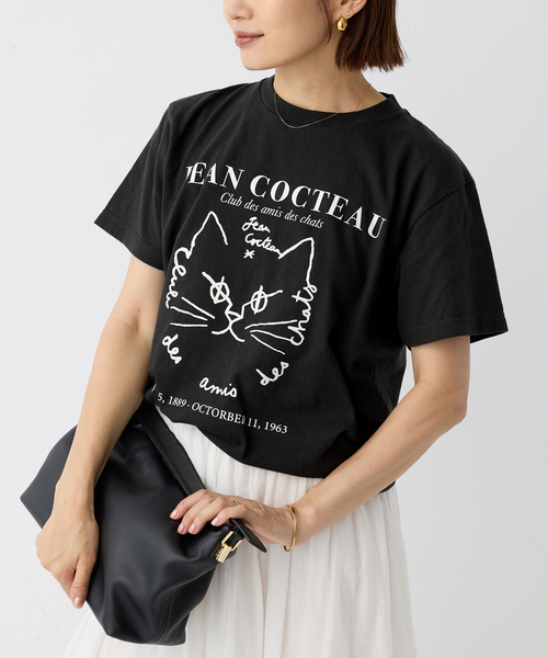 THE CULTURE CODE × Jean Cocteau 別注 CAT Tシャツ（Tシャツ