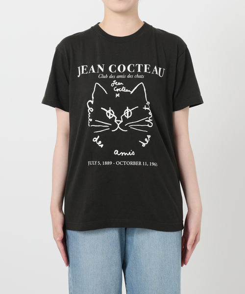 IENA（イエナ）の「THE CULTURE CODE × Jean Cocteau 別注 CAT Tシャツ（Tシャツ/カットソー・レディース・ブラックミックス/ブラック系その他/ホワイト系その他/ホワイト・FREE）」の17枚目の写真