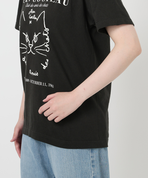 THE CULTURE CODE × Jean Cocteau 別注 CAT Tシャツ（Tシャツ