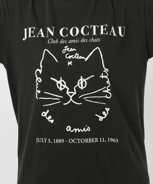 IENA（イエナ）の「THE CULTURE CODE × Jean Cocteau 別注 CAT Tシャツ（Tシャツ/カットソー・レディース・ブラックミックス/ブラック系その他/ホワイト系その他/ホワイト・FREE）」の11枚目の写真