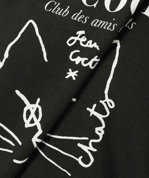 IENA（イエナ）の「THE CULTURE CODE × Jean Cocteau 別注 CAT Tシャツ（Tシャツ/カットソー・レディース・ブラックミックス/ブラック系その他/ホワイト系その他/ホワイト・FREE）」の9枚目の写真