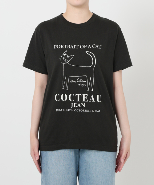 THE CULTURE CODE × Jean Cocteau 別注 CAT Tシャツ（Tシャツ