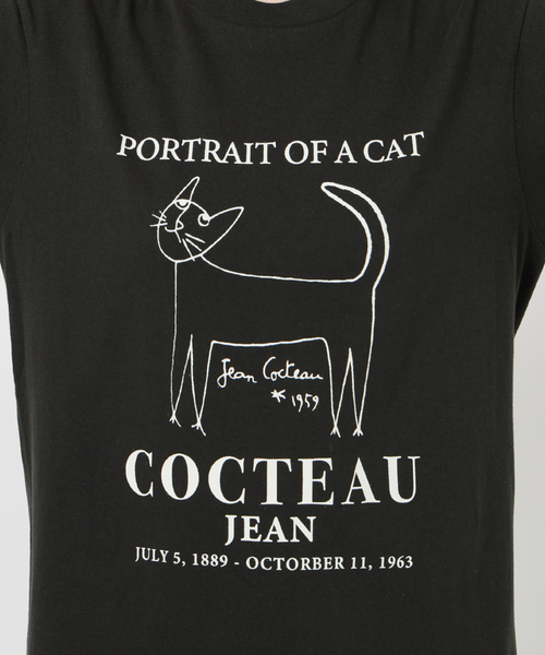 新品未使用♡IENA THE CULTURE CODE 別注CAT Tシャツ IENA tシャツ THE CULTURE CODE × Jean Cocteau 別注 CAT T