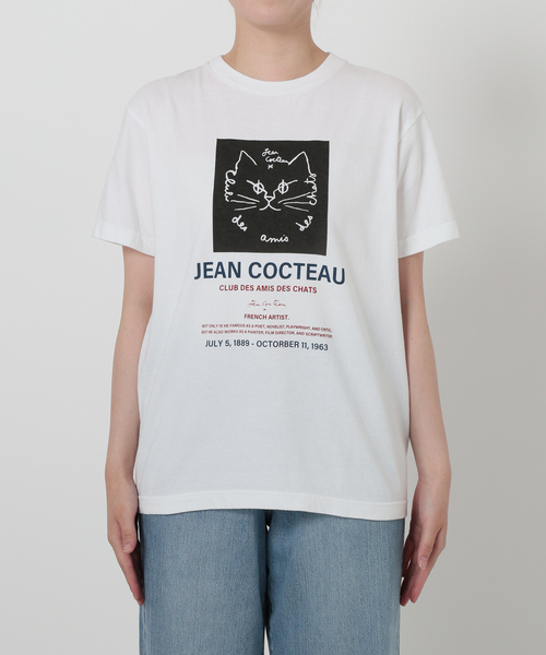 THE CULTURE CODE × Jean Cocteau 別注 CAT Tシャツ（Tシャツ