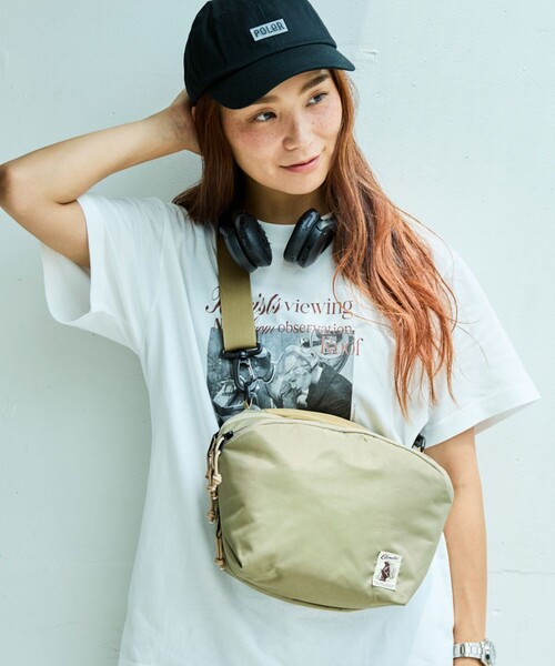 COBMASTER（コブマスター）の「Cobmaster/コブマスター KOOLTHING SOFT COOLER BAG 5L ウェアラブルクーラーバッグ（ショルダーバッグ・メンズ・ベージュ/ブラック/オレンジ・ONE SIZE）」の3枚目の写真