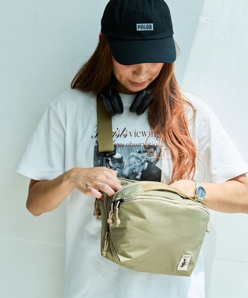COBMASTER（コブマスター）の「Cobmaster/コブマスター KOOLTHING SOFT COOLER BAG 5L ウェアラブルクーラーバッグ（ショルダーバッグ・メンズ・ベージュ/ブラック/オレンジ・ONE SIZE）」の15枚目の写真