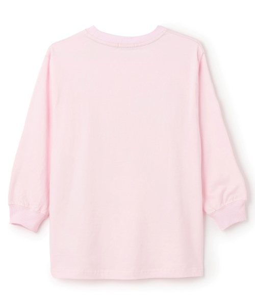 X-girl Stages(エックスガールステージス)の「【TBSドラマ フェイクマミー 着用アイテム】MIXロゴ長袖Tシャツ(Tシャツ/カットソー・キッズ・ピンク/オフホワイト/ブラック・120cm/130cm/140cm/100cm/80cm/90cm/110cm)」の14枚目の写真