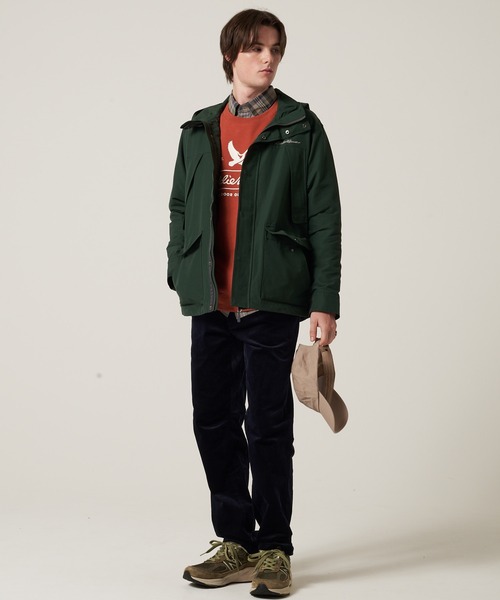Eddie Bauer（エディーバウアー）の「ライトマウンテンパーカー（マウンテンパーカー・メンズ・ダークオリーブ/オレンジ/ネイビー・L/M/XXL/XL/S）」の5枚目の写真