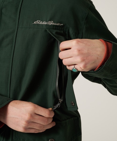 Eddie Bauer（エディーバウアー）の「ライトマウンテンパーカー（マウンテンパーカー・メンズ・ダークオリーブ/オレンジ/ネイビー・L/M/XXL/XL/S）」の16枚目の写真