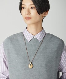 J.PRESS（ジェイプレス）の「【リバーシブル】マーブル ネックレス（ネックレス）」