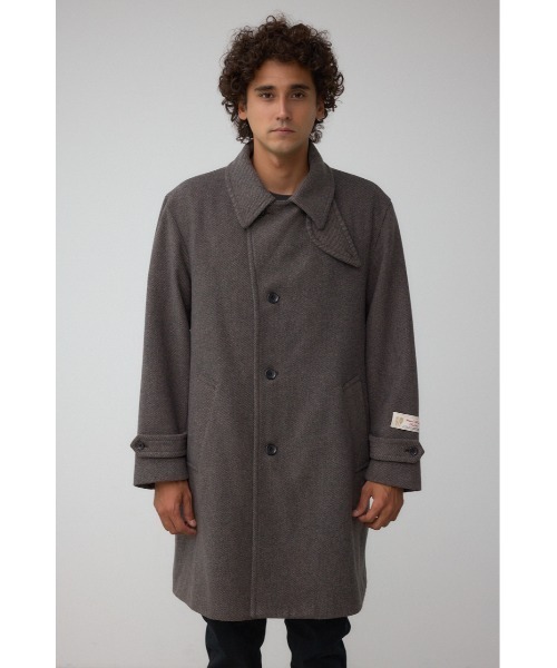 セール】ウール混ステンカラーコート（ステンカラーコート）｜AZUL BY