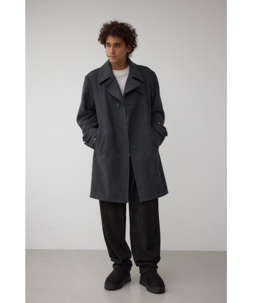 セール】ウール混ステンカラーコート（ステンカラーコート）｜AZUL BY