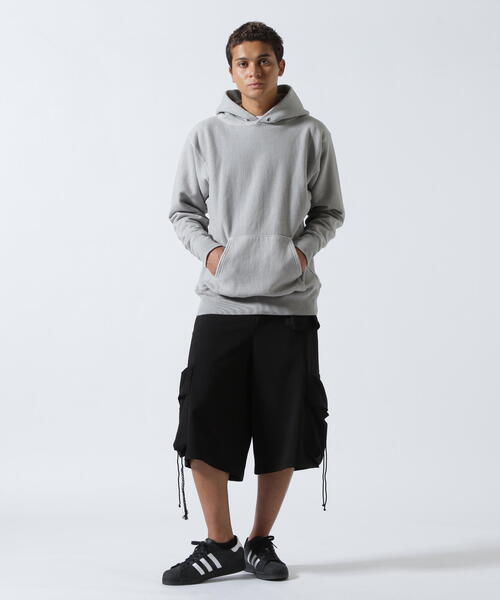 GEN_DAI（ゲンダイ）の「GEN_DAI/ゲンダイ/CARGO SHORTS（カーゴパンツ・メンズ・ブラック・1/0）」の2枚目の写真