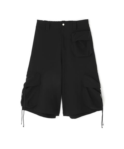 GEN_DAI（ゲンダイ）の「GEN_DAI/ゲンダイ/CARGO SHORTS（カーゴパンツ・メンズ・ブラック・1/0）」の4枚目の写真