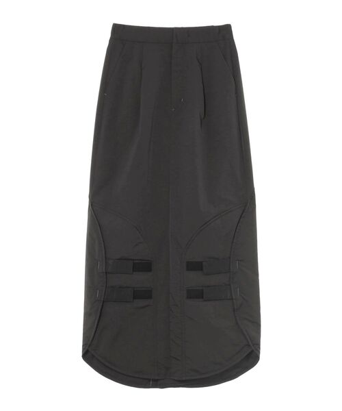 UN3D.（アンスリード）の「ARMOR HEM TIGHT SKIRT【セットアップ着用可能】 / アーマーヘムタイトスカート（スカート・レディース・キャメル/ブラック/カーキ・36/38）」の2枚目の写真