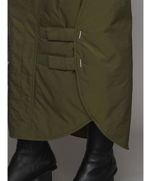 UN3D.（アンスリード）の「ARMOR HEM TIGHT SKIRT【セットアップ着用可能】 / アーマーヘムタイトスカート（スカート・レディース・キャメル/ブラック/カーキ・36/38）」の12枚目の写真