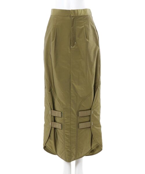 UN3D.（アンスリード）の「ARMOR HEM TIGHT SKIRT【セットアップ着用可能】 / アーマーヘムタイトスカート（スカート・レディース・キャメル/ブラック/カーキ・36/38）」の13枚目の写真