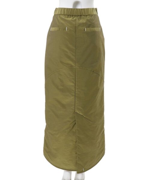 UN3D.（アンスリード）の「ARMOR HEM TIGHT SKIRT【セットアップ着用可能】 / アーマーヘムタイトスカート（スカート・レディース・キャメル/ブラック/カーキ・36/38）」の15枚目の写真