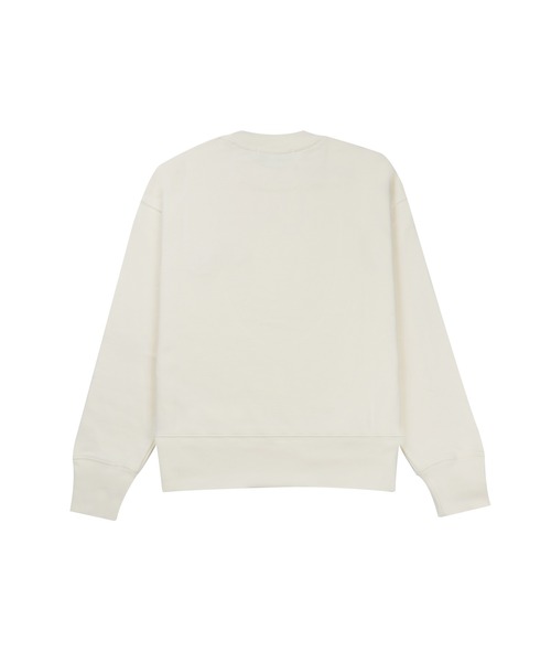 MSGM(エムエスジーエム)の「【NEW】MSGM NEW刺繍ロゴ スウェットシャツ(スウェット・レディース・ホワイト/ダークブラウン・S/M)」の3枚目の写真