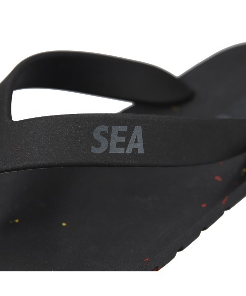 WIND AND SEA(ウィンダンシー)の「SEA H&H FLIPPER(サンダル・メンズ・ブラック/サンドベージュ/チャコール・26.5cm/27.5cm/285/24.5㎝)」の6枚目の写真