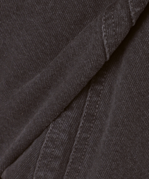 NVRFRGT(ネヴァーフォーゲット)の「NVRFRGT / ネヴァーフォーゲット 3D TWISTED WIDE LEG JEANS DARK(デニムパンツ・メンズ・チャコールグレー/ブラウン・1/2/3)」の15枚目の写真