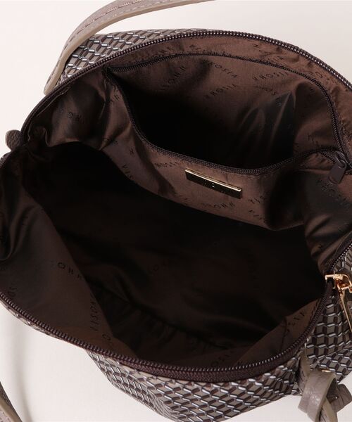 SAC'S BARJean（サックスバージーン）の「【VISONA/ヴィソナ】 HAND BAG（ハンドバッグ・レディース・スカイブルー/グレイッシュベージュ/ブルー/ベージュ系その他/ブラック/レッド・FREE）」の9枚目の写真