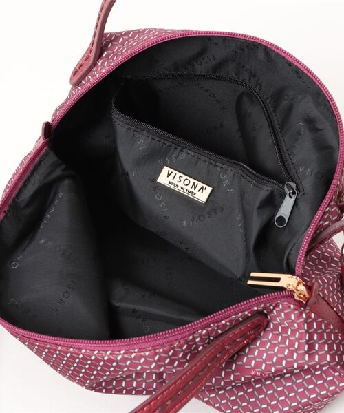 SAC'S BARJean（サックスバージーン）の「【VISONA/ヴィソナ】 HAND BAG（ハンドバッグ・レディース・スカイブルー/グレイッシュベージュ/ブルー/ベージュ系その他/ブラック/レッド・FREE）」の19枚目の写真