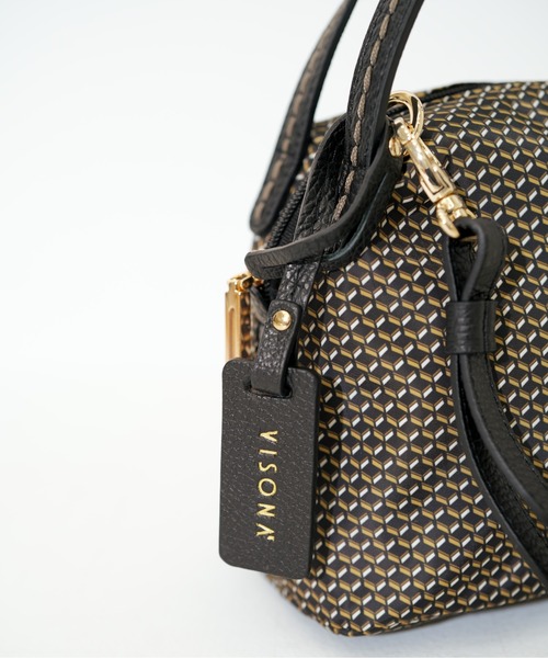 SAC'S BARJean（サックスバージーン）の「【VISONA/ヴィソナ】 HAND BAG（ハンドバッグ・レディース・スカイブルー/グレイッシュベージュ/ブルー/ベージュ系その他/ブラック/レッド・FREE）」の14枚目の写真