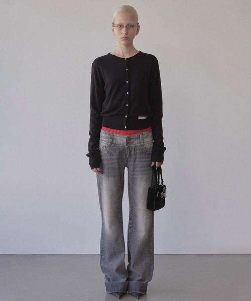 SCULPTOR（スカルプター）の「My Go To Cardigan（カーディガン/ボレロ・レディース・ネイビー/ブラック/グレー/レッド・MEDIUM/SMALL）」の12枚目の写真