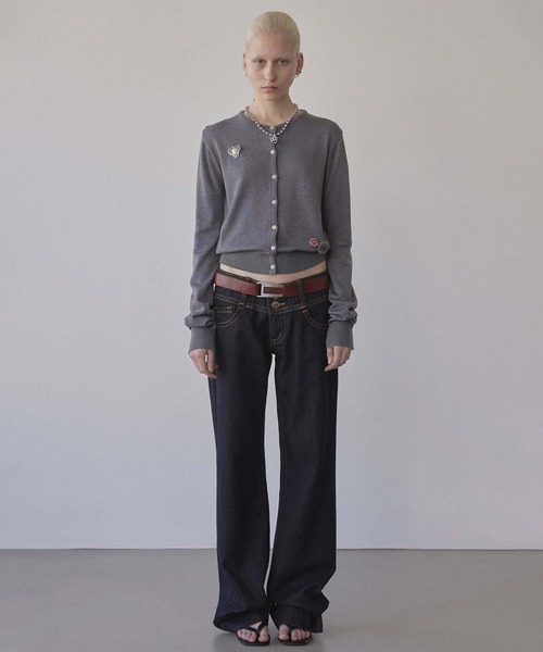 SCULPTOR（スカルプター）の「My Go To Cardigan（カーディガン/ボレロ・レディース・ネイビー/ブラック/グレー/レッド・MEDIUM/SMALL）」の13枚目の写真