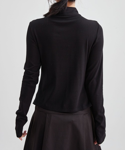 Lace Ladies(レースレディース)の「ボウタイ付き ラッフル フリル 長袖 プルオーバー(Tシャツ/カットソー・レディース・ブラック/ブラウン・FREE)」の14枚目の写真