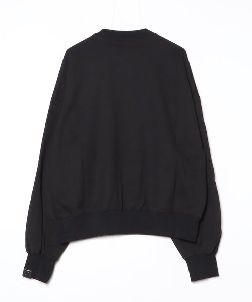 SISE（シセ）の「SISE CREW POCKET SWEAT（スウェット・メンズ・ブラック・MEDIUM）」の5枚目の写真