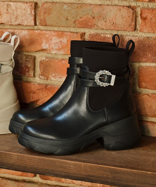 ショートブーツ☆DIANA ダイアナ DIANA スクエアトゥショート