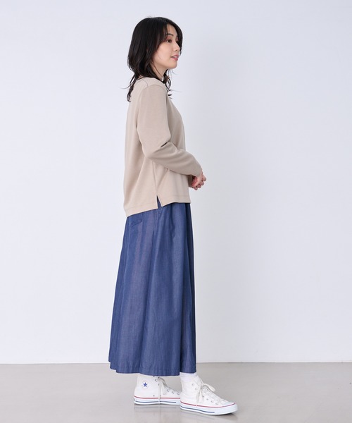 Arnold Palmer（アーノルドパーマー）の「カットポンチ コンパクトカーディガン（カーディガン/ボレロ・レディース・ネイビー/ライトベージュ/レッド・M/S/L）」の5枚目の写真